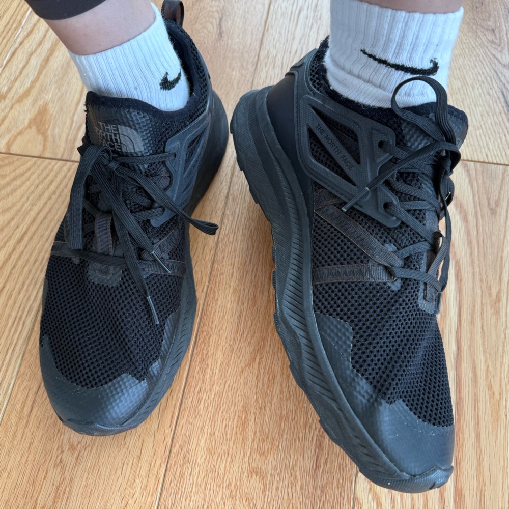 The North Face Men’s Black Mesh Trail Runners